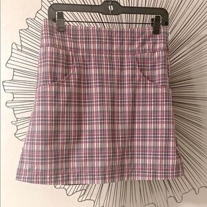 Cutter & Buck Annika Skort Rose and Gray A-Line  Golf Size 2 or EU  32